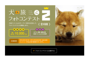 第2回犬旅ドットコムフォトコンテスト